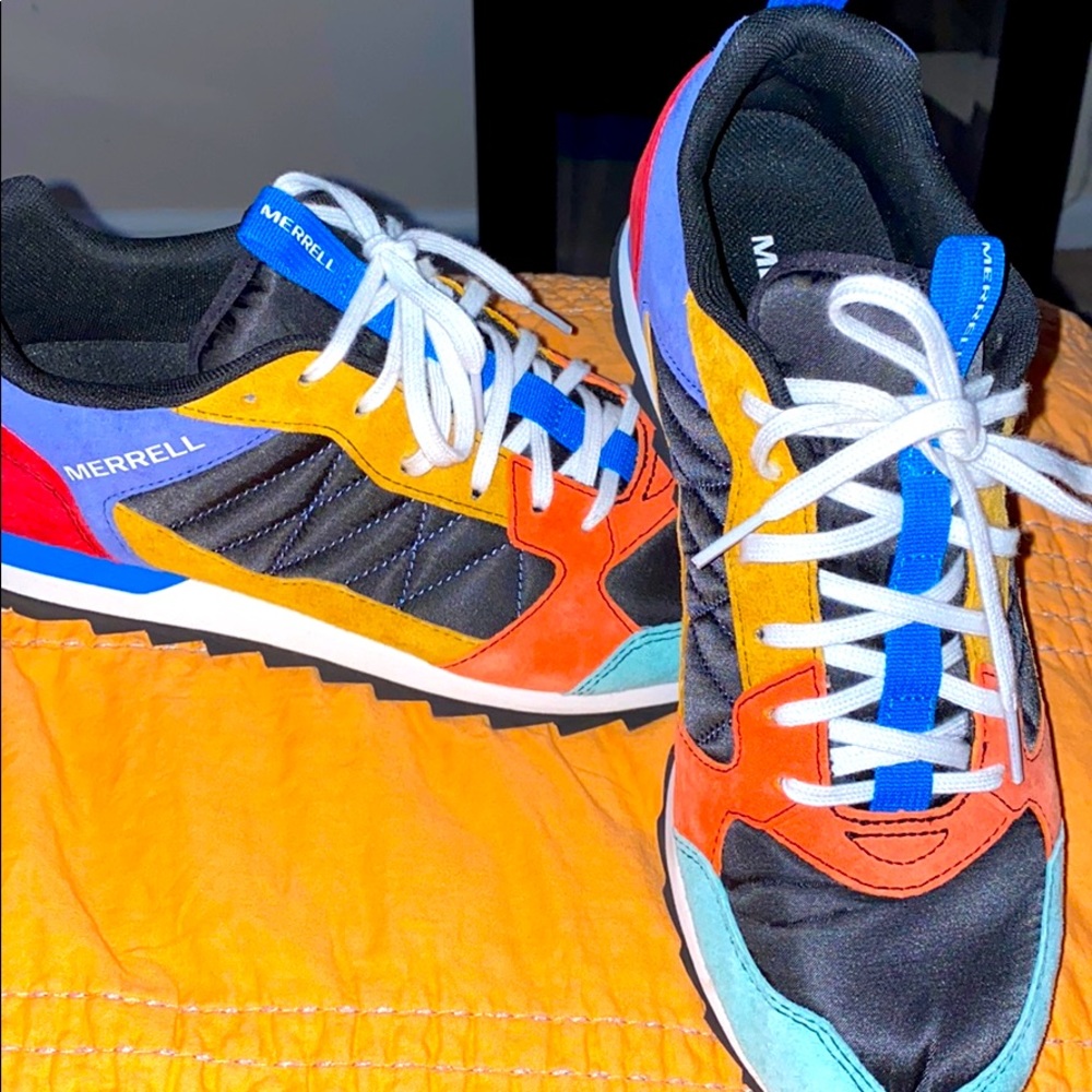 Merrell multi color sneaker.